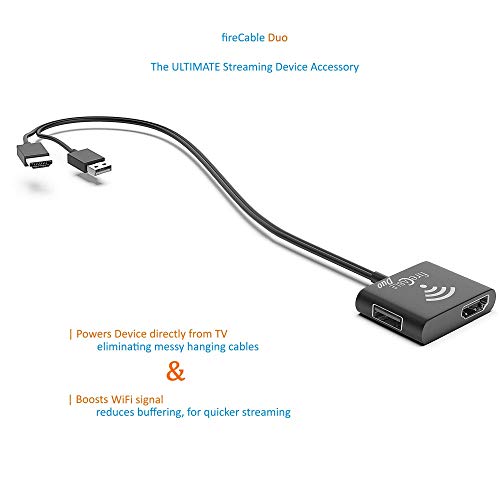 Duo for Powering FireStick from TV and HDMI Extender Device for