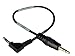 Sescom LN2MIC-ZOOMH4N 3.5mm Line to Microphone Attenuation Cable for HDSLR Cameras