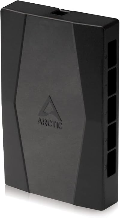 ARCTIC Case Fan Hub 10-Port PWM SATA Power Black