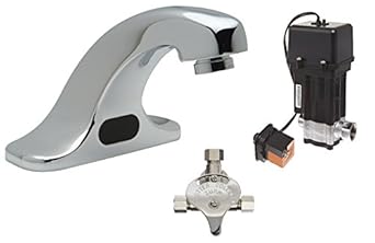 Zurn Hydro-Powered Sensor Faucet - 0.5 GPM Chrome Commercial Sink Tap