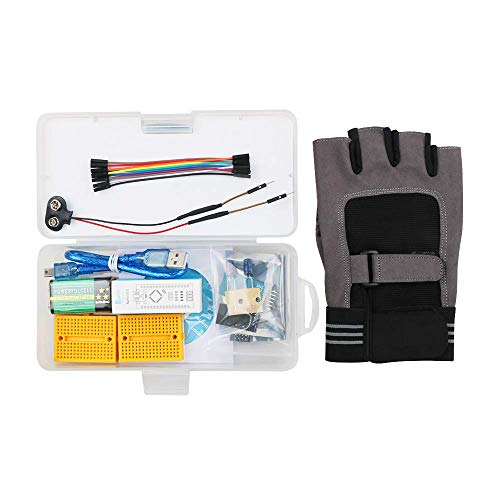 Keywish Gesture-Motion Starter Kit for Arduino Nano V3.0 Support Robot Smart Car with MPU6050 6 Axis Accelerometer Gyroscope Module,NRF24L01+ Wireless Module,Bluetooth Module