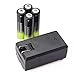 Perman 18650 5800mAh 3.7v Li-ion Rechargeable Battery for LED Flashlight Lamp Torch Lighting, 4 Pcs