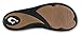 OLUKAI Kulapa Kai Women's Beach Sandals, Quick-Dry Flip-Flop, Water Resistant, Compression Molded Footbed & Wet Grip Soles, SIlver/Black, 7