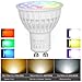 Mi-light Dimmable GU10 4W Led Bulb RGB+CCT LED Spotlight Smart Home Led Light Bulb Lamp Need Controlled by Mi Light wifi ibox/Remote