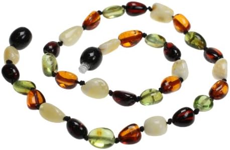 Amber Teething Necklace Cherry