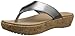 Crocs Women's A-Leigh Metallic Leather Wedge