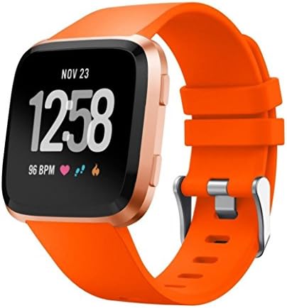 MyFitBands Strap for Fitbit Versa Quality Replacement Band Stylish Adjustable Secure Clasp