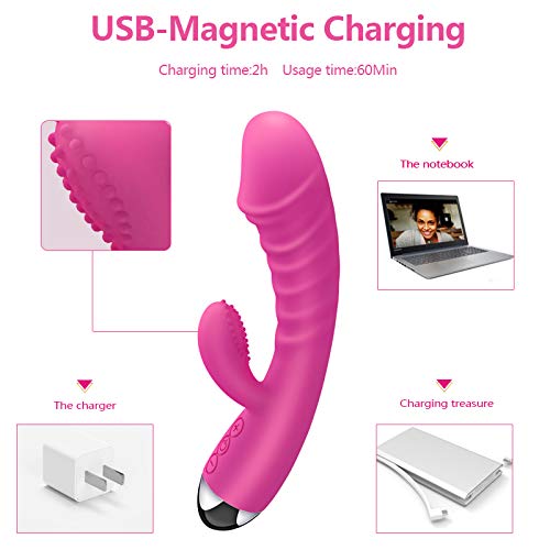 Wireless Wand Massager Handheld Personal Body Therapeutic Massage 10 Vibration Modes Cordless Waterproof Portable Magic for Back Neck Shoulder Legs