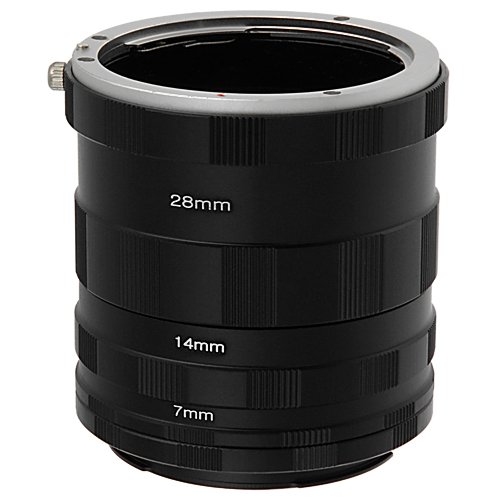 Fotodiox Macro Extension Tube Set Compatible with