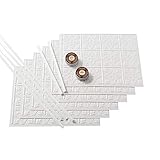 FASÄDE Traditional 1 Kitchen Backsplash Tile Kit - Perfect for DIY Projects and Home Renovations - Variety of Finishes and Styles - Easy-Install Tile (18 sq ft Kit, Gloss White)