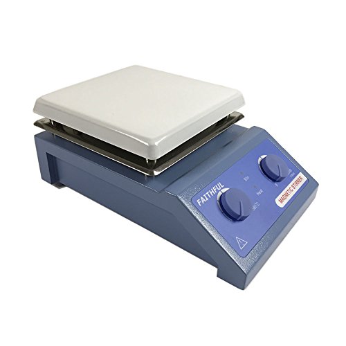 110v SH-4 5000ml Heavy Duty 19x19cm Ceramic Plate Hotplate Magnetic Stirrer