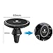 MagicBiu 10W fast Magnetic Wireless Charger, Car Charging Mount, Air Vent Phone Holder, 7.5W compatible for iPhone XS/XS Max/XR/X/8/8 Plus,10W compatible Galaxy S9/S9+/S8/S8+/Note 8, QI Certified
