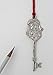 781 Magical Santa Claus Key Tradition Ornament Pewter