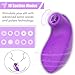 Rabbit G-spot Clitoral Sucking Vibrator for clit Nipple Stimulation, Treediride Rechargeable Silicone Vagina Anal Mini Sucker Waterproof Licking Tongue Vibrators Sex Toy with 10 Modes Women (Style 3)