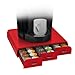Mind Reader Single Serve Coffee Pod Organizer with 3 Drawers, 36 Pod Capacity, Countertop, 13.5