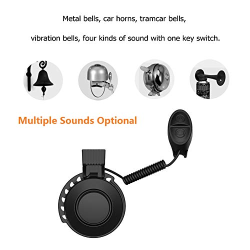 Crazy-Store Bike Horn, Portable Road Bicycle Bell, Mini Front Reminder Horn, Waterproof Riding Cycling Warning Whistle, Durable Bicycle Equipment - Outdoor Cycling Accessories - Thumbnail 4