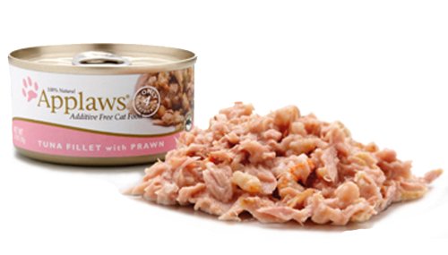 Applaws Tuna Fillet and Prawn, 24 - 2.47-Ounce Can