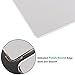 Mouse pad, Aenfor Gaming Cool Mouse pad [Ultra Thin][Non-Slip Base][Resistant to Dirt][Easy to Clear]Mouse pad with Micro Sand Blasting Aluminum Surface for Fast and Accurate Control (Silver)