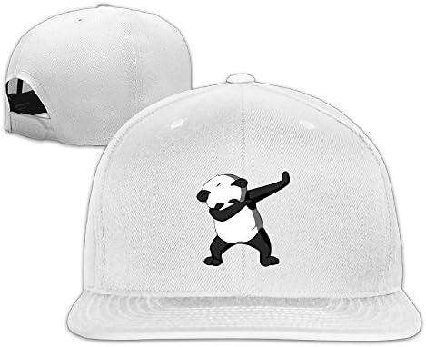 Dabbing Dance Panda Adventure Cap 2017 New Men Fashion Hip-Hop Baseball Cap White