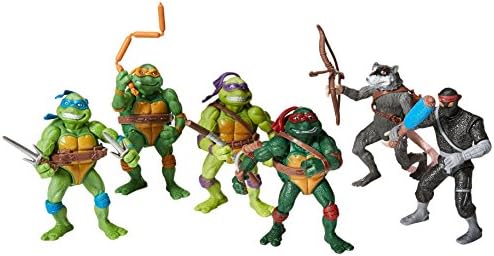 BIGOCT Turtles Action Figures Collectible Figurines (6 Piece), 12cm/4.7"