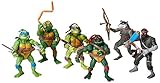 Teenage Mutant Ninja Turtles Action Figures Collectible Figurines (6 Piece), 12cm/4.7