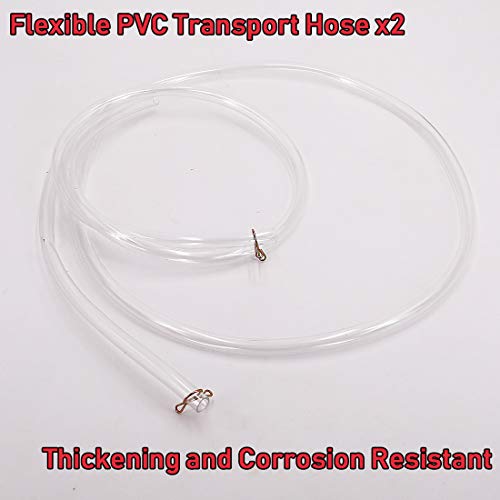 UTSAUTO Siphon Hand Pump Portable Manual Car Fuel Transfer Pump for Gasoline Oil Water Fuel