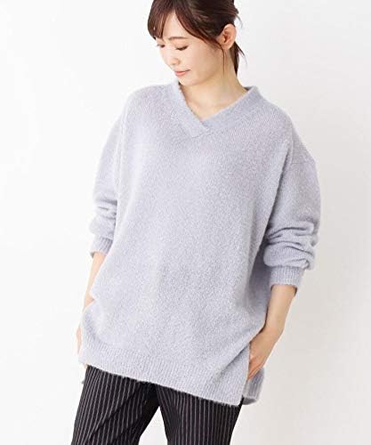 Amazon Co Jp サンカンシオン 3can4on ラメフェザーチュニック 03 L ライトブルー 091 服 ファッション小物