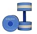 Aqua Dumbbell Set - Provides Resistance For Water Aerobics Fitness and Pool Exercises - 1 Pair - 3 Sizes Available