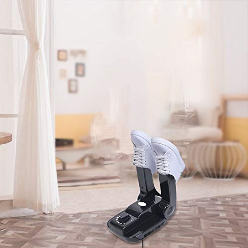 Shoes Dryer, Putars Electric Shoe Dryer/Boot Dryer Ozone Deodorizer for Shoes Gloves Socks Boot Dryer Portable Folding Shoes Warmer Electric Heat with Timer