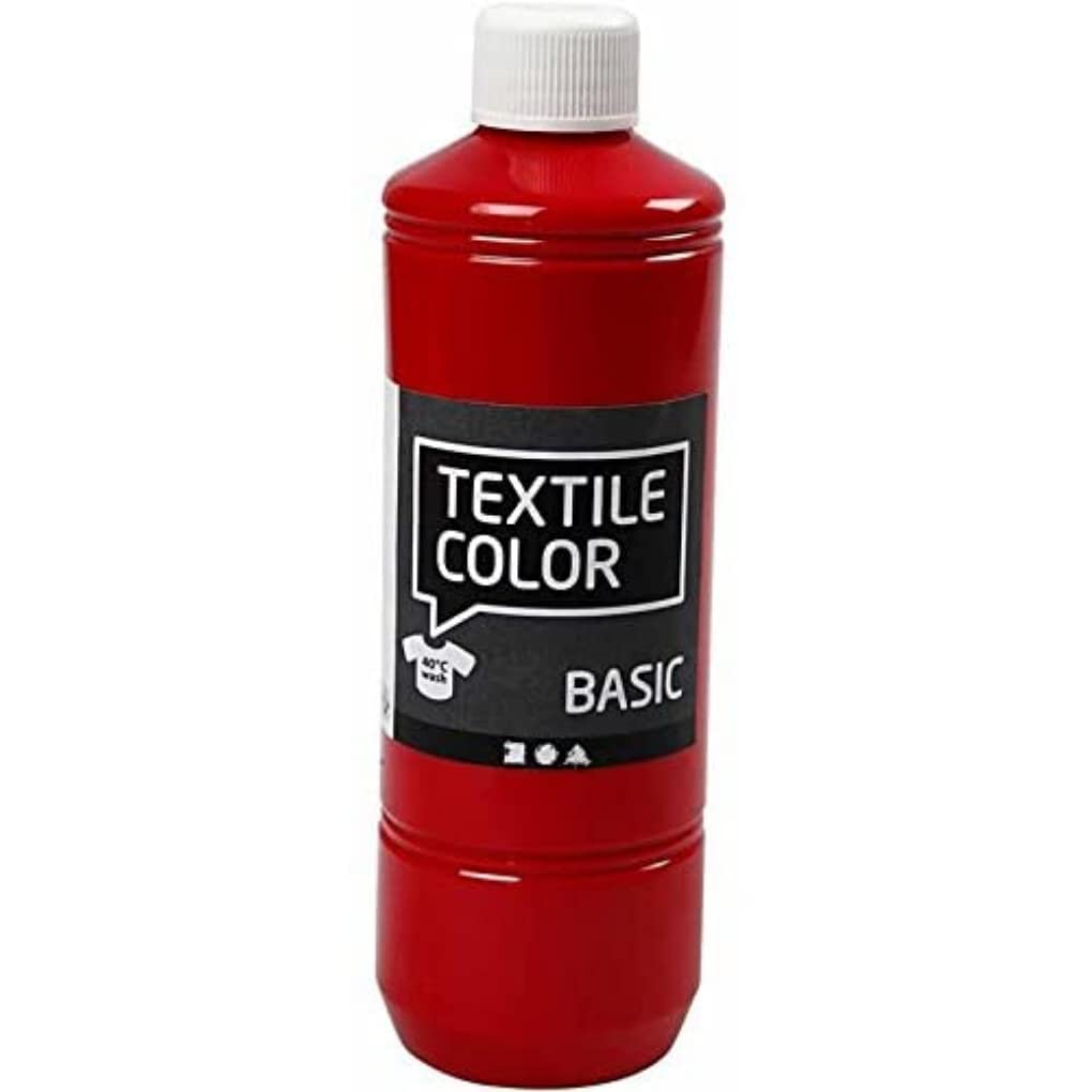 Textile Color, red, 500ml
