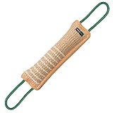 K9 to 5 GEAR Dog Tug Toy Bite Pillow - Strong Dog Pull Toy with Tough Jute, 2 Rope Handles
