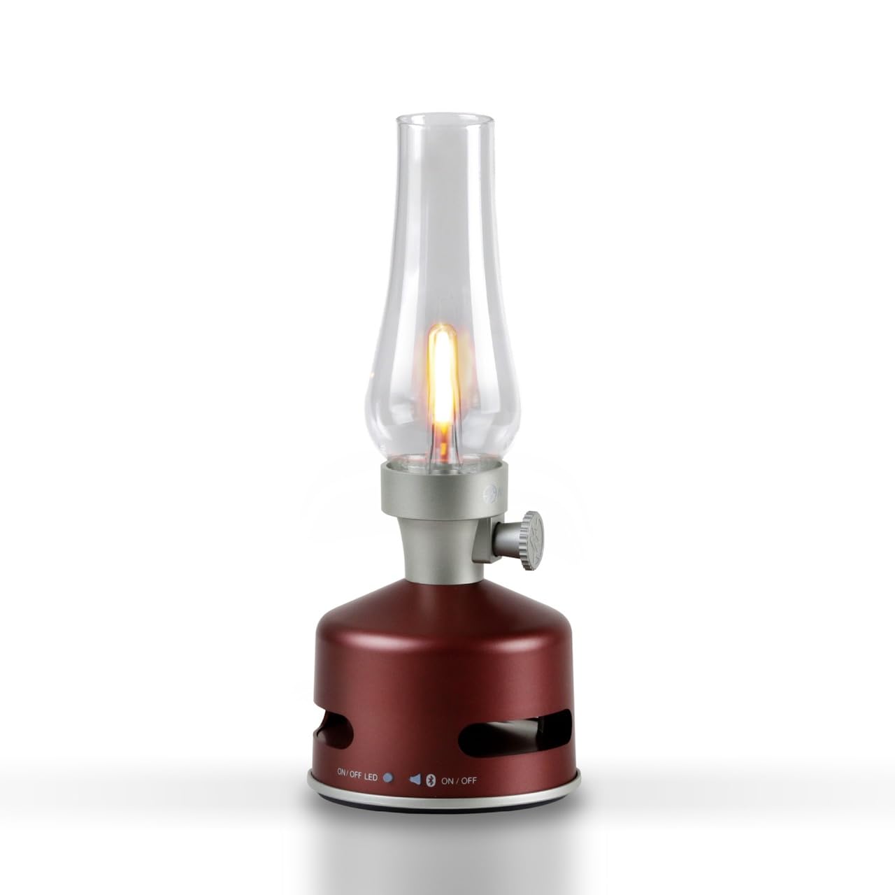 KOOKOO MoriMori Design lamp with Loudspeaker (Raspberry-red)