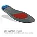 Airplus Mens Sport and Work Performance Shoe Insoles, Size 7-13