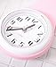 UPIT Water Drop Shape Water Resistance Clock Pink 10.5 x 4 x 21cm (4.13 x 1.57 x 8.27 inch)