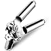 PretiHom Can Opener Manual Professional Stainless Steel Smooth Edge, Food-Safe Stainless Steel, Comfortable to grip, Dishwasher Safe, Ergonomically designed Anti Slip Hand Grip (Silver)