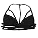 New Sexy Fashion Women Cut Tank Tops Bustier Bra Vest Crop Top Bralette Blouse Black