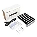 MixMart 6-Port USB Charging Station Docks for Multiple Devices like iPhone/ iPad/ Universal Smart Phones and Tablets (Silver)