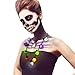 Light-up Halloween Skull Necklace | 6 Flashing Modes | Costume Accessory