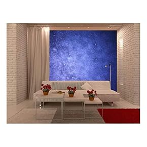 Starry Night Concept - Removable Wall Mural | Self-Adhesive Large Wallpaper - 66x96 inches
