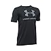 Under Armour Boys' UA Sportstyle Logo T-Shirt Youth Large Black