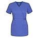 Adar Pop-Stretch Junior Fit Crossover Adjustable-Tab Top