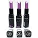 KLEANCOLOR 3 LIP STICK LS24 EVERLASTING LIPSTICK 760 LILAC FROST PURPLE KLSET08 + Free ZipBag