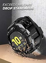 SUPCASE Unicorn Beetle Pro Case for Samsung Galaxy Watch Active 2 44mm Black view 6