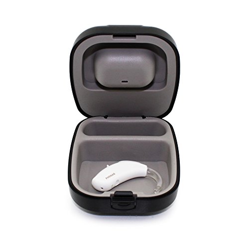 Universal Small Carry Case with Silicone Lining for PSAPs hearing aid
