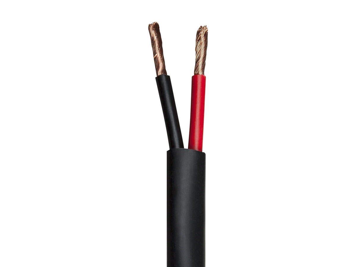 Photo 1 of Monoprice Speaker Wire - 12 AWG, 2 Conductor, CMP-Rated, UL Plenum Rated, 100 Percent Pure Bare Copper with Color Coded Conductors, 1000 Feet, Black - Nimbus Series