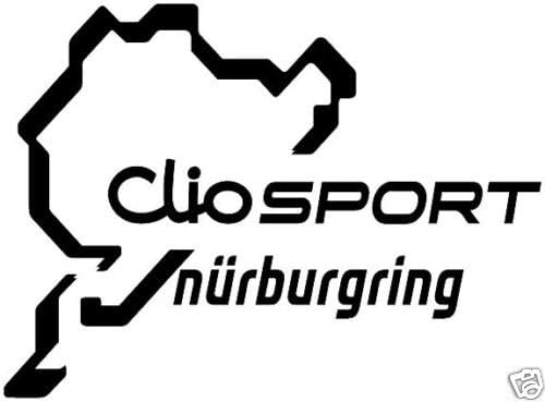 Renault Clio Sport Nurburgring Sticker, decal, graphic