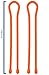 The Most Amazing Twist Ties For Organizing Your Gear (2-Pack of 24 Inch Ties - Extra Thick Diameter). Use For Organizing, Bundling, Securing Your Medium-To-Large Appliances - Jumper/Extension Cables, Power Tool Cords, Dog Leashes, Ropes, Hoses, Yoga Mat's, Etc. Keep'em Tangle Free & Organized. Use at Home, Office, Garage, Work With a Simple Wrap & Twist Motion. Must Have Item For Camping & Backpack Pack Pockets, Sports, Automobile & Boat Accessories With Bendable, Reusable Tie Downs. 100% Lifetime Satisfaction Guarantee!