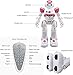 Flywind Smart Robot Toy for Kids Boys, Music Gesture Control Robots Singing Dancing RC Robots Rechargeable Intelligent Pink Robot Remote Control Robot Toys for Girls Age 3 4 5 6 7 8, Pinkthumb 4