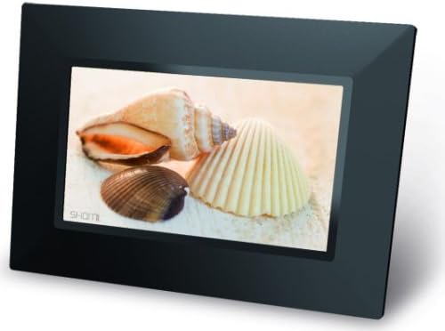 GiiNii SH-702B 7-Inch Analog Picture Frame (Black)