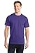 Sportoli® Men's Essential Basic 100% Cotton Crew Neck Short Sleeve Long T-Shirt